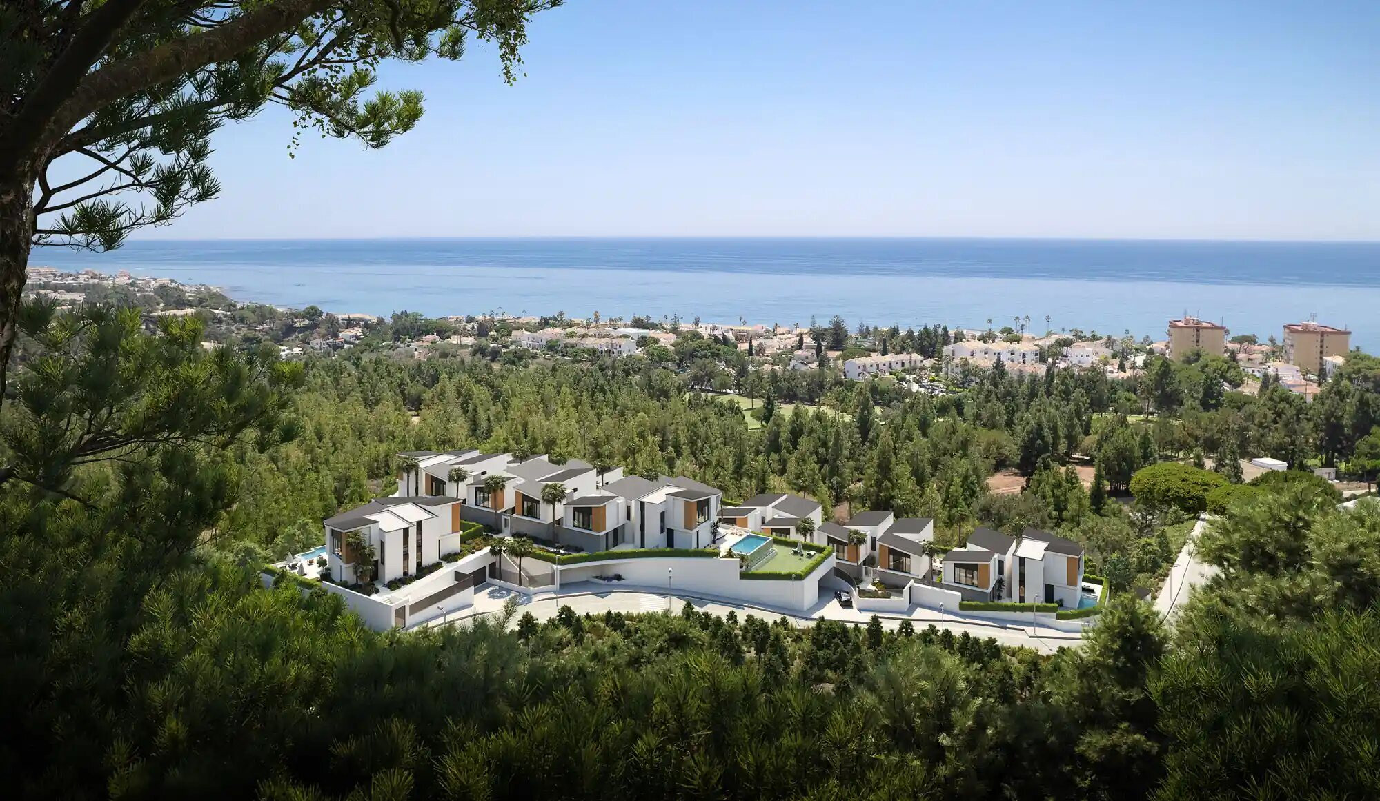 Dom Sprzedaż Mijas, Costa del Sol Occidental, Malaga, Andaluzja, Hiszpania