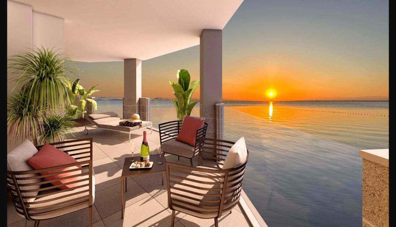 Mieszkanie Sprzedaż La Manga del Mar Menor, Gran Vía de La Manga, La Manga del Mar Menor, Rincón de San Ginés, Kartagena, Campo de Cartagena y Mar Menor, Region Murcji, Murcja, 30383, Hiszpania