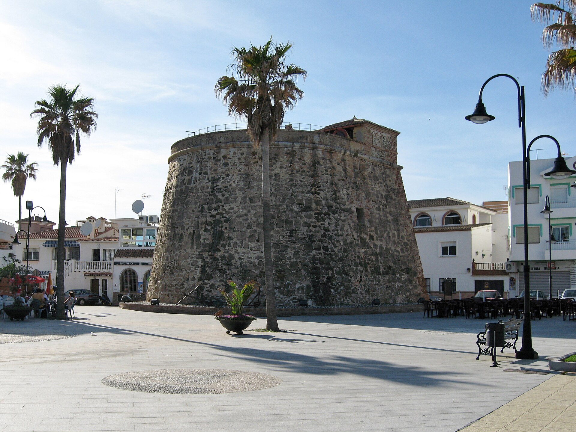 Wieża strażnicza Torre Vigía w La Cala de Mijas