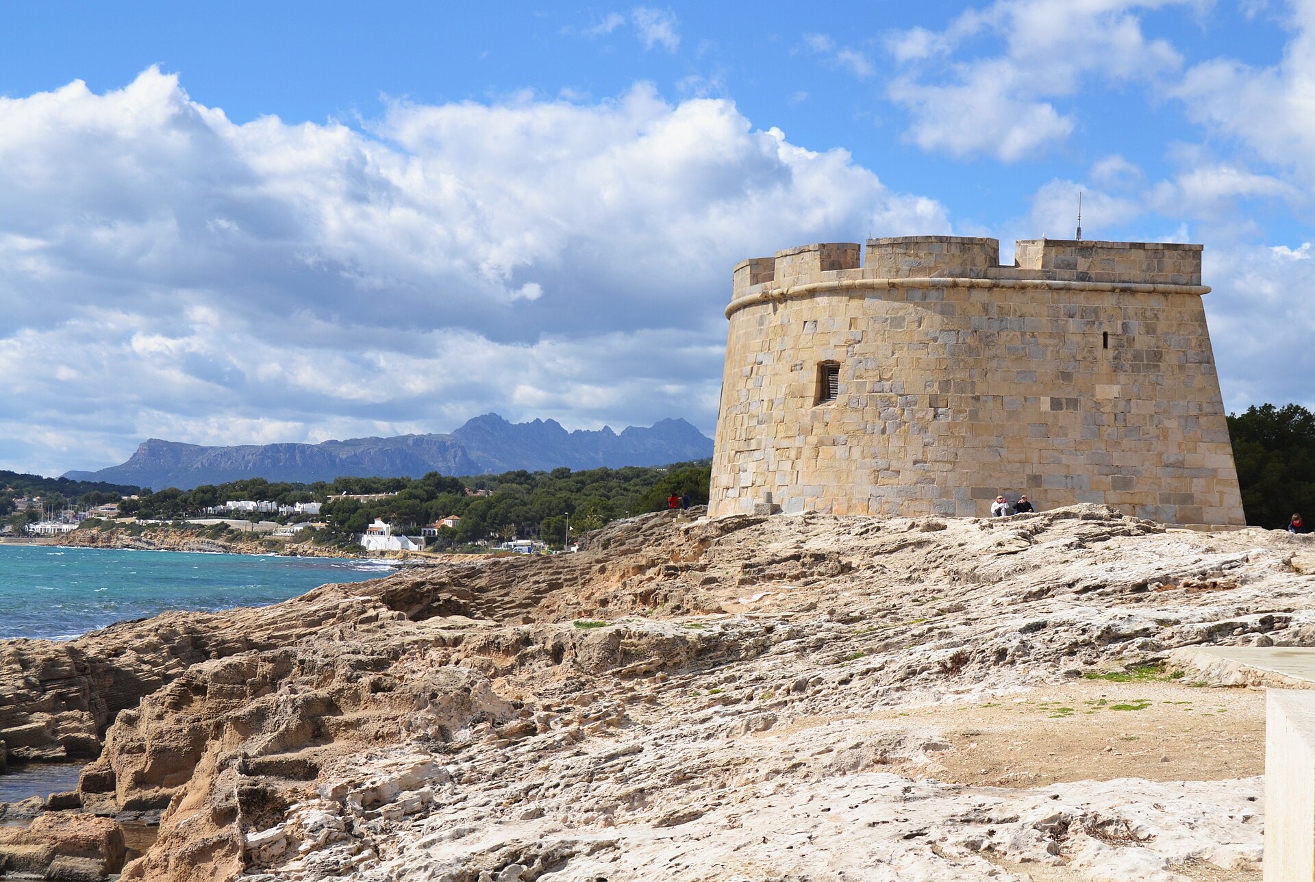Castillo de Moraira nad morzem