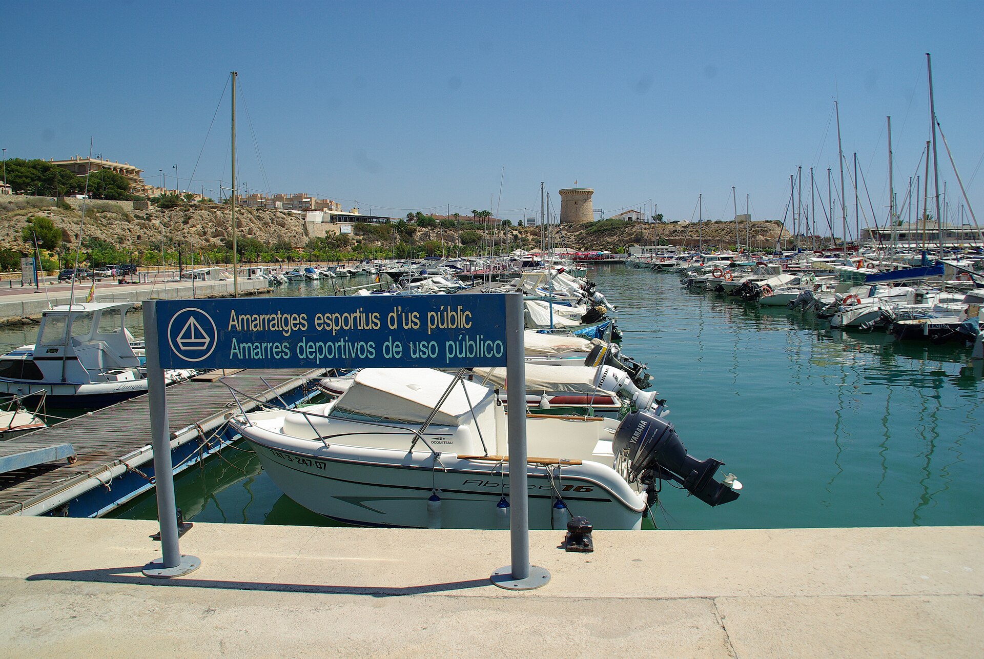 Port jachtowy w El Campello
